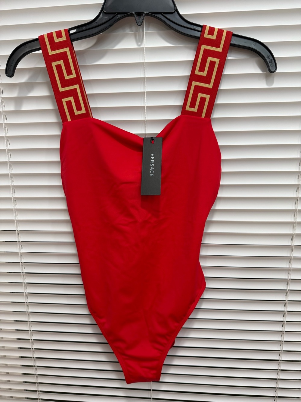 Versace women’s Red swim suit